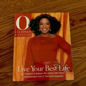 OPRAH LIVE YOUR BEST LIFE‼️ REALLY NICE COFFEE TABLE BOOK, GOOD AS NEW🎉